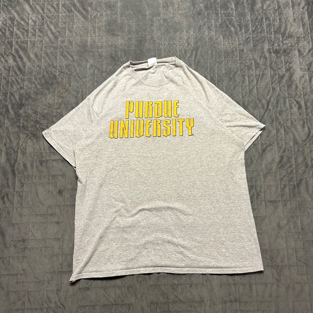 Vintage y2k‎ Purdue university Grunge College Style Shirt